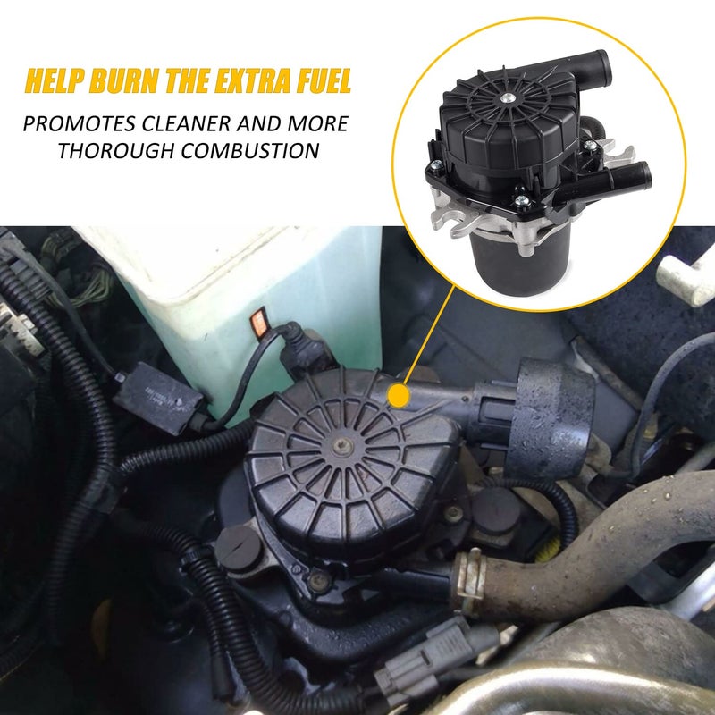 RANSOTO 17600-0C020 New secondary Air Pump Compatible with 2005-2015 Toyota Tacoma 2.7L L4, Replaces 176000C020 176100C020 - Image 5